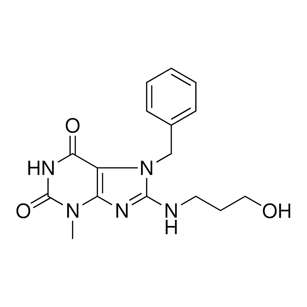 Merck 7-BENZYL-8-(3-HYDROXY-PROPYLAM - 25 MG&
