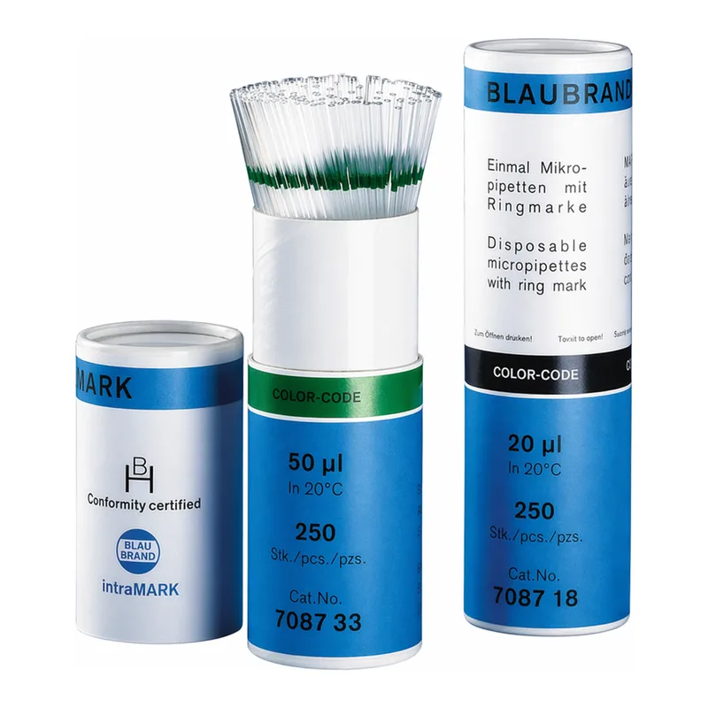 Merck BRAND(R) disposable BLAUBRAND(R) micropipettes, intraMark
