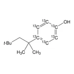 Merck 4-tert-Octylphenol-ring-13C6 solution