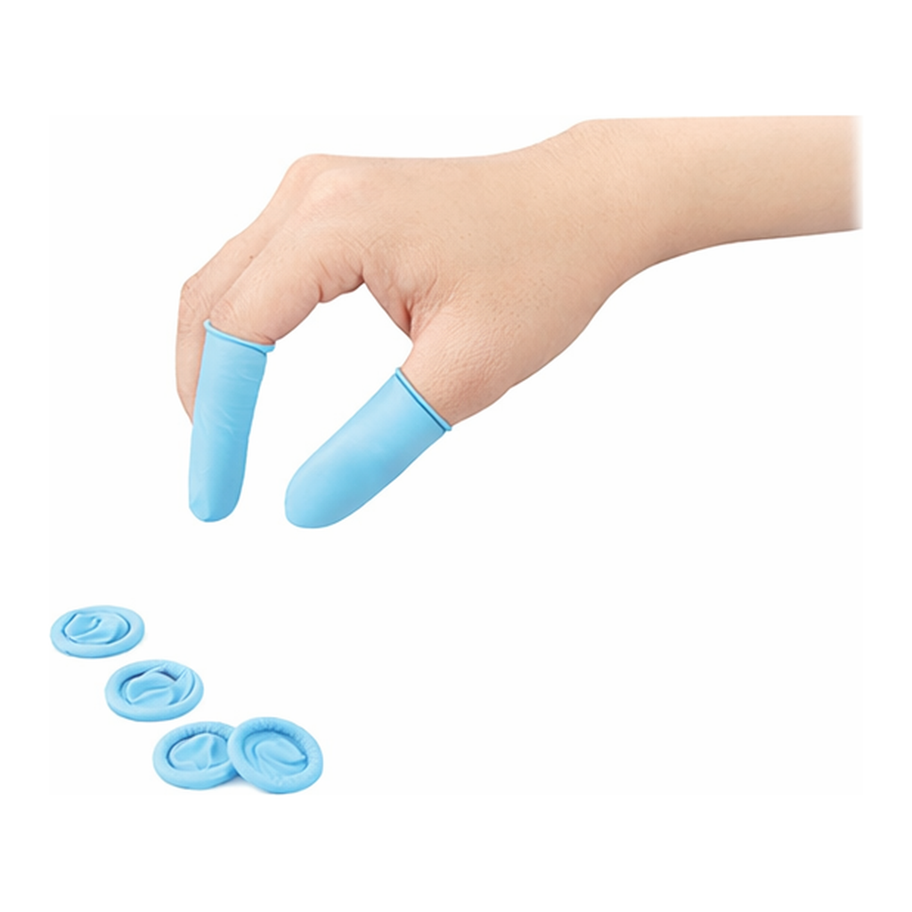 AS ONE Nitrile Non Powder Finger Cots Roll L