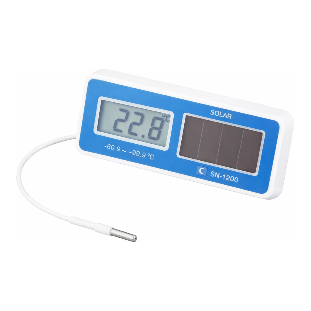 AS ONE Wide Range Solar Digital Thermometer, 와이드 레인지형 솔라 디지털 온도계