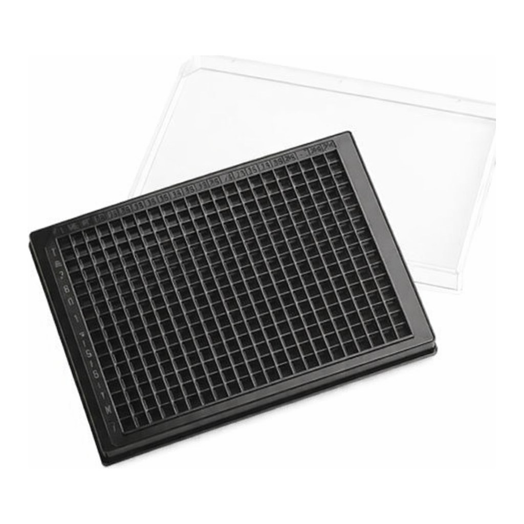 Merck Corning 384 Well Black Clear Square Bott