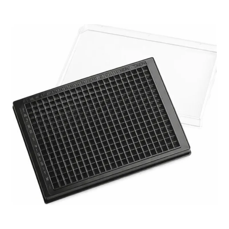 Merck Corning 384 Well Black Clear Square Bott