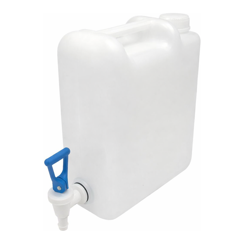 AS ONE Carboy with Easy Cock (Flat Square, 1 Port), 이지콕 하구병(평각관, 1구)