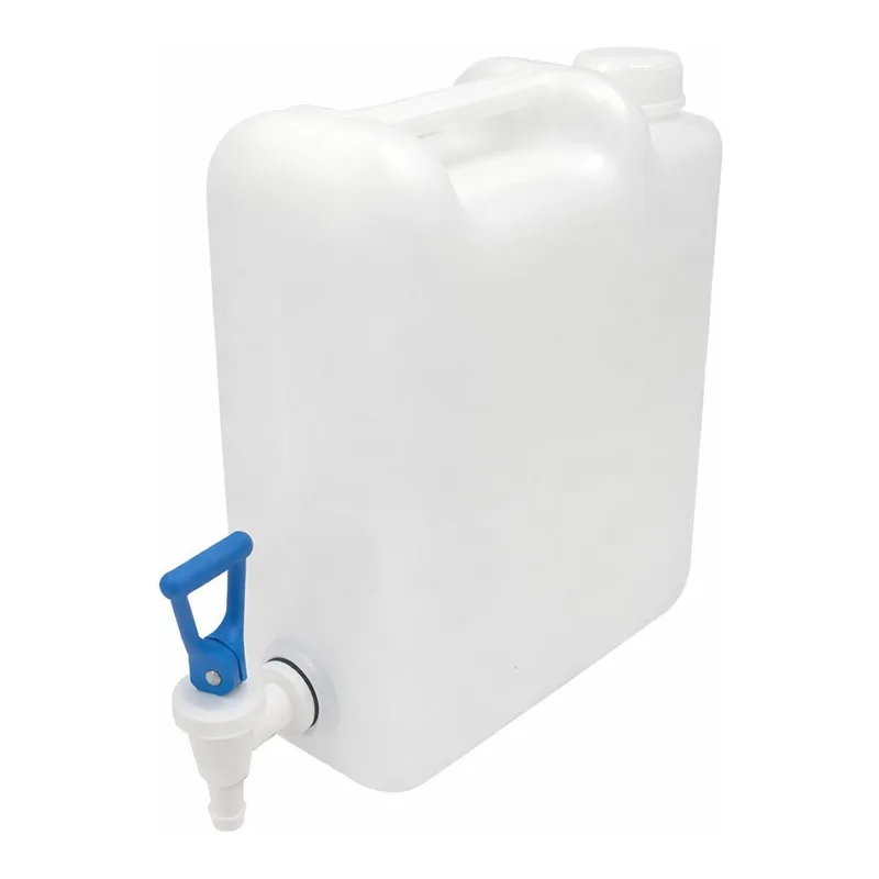 AS ONE Carboy with Easy Cock (Flat Square, 1 Port), 이지콕 하구병(평각관, 1구)