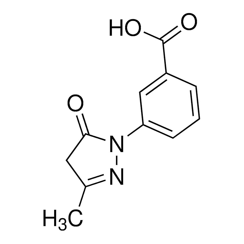Merck 3-(3-methyl-5-oxo-4,5-dihydro-pyrazol-1-yl)-benzoic acid