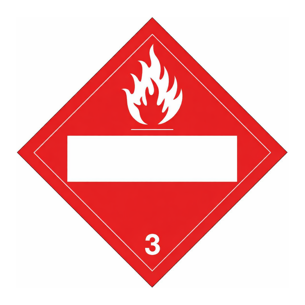 Brady Flammable 3 Sign
