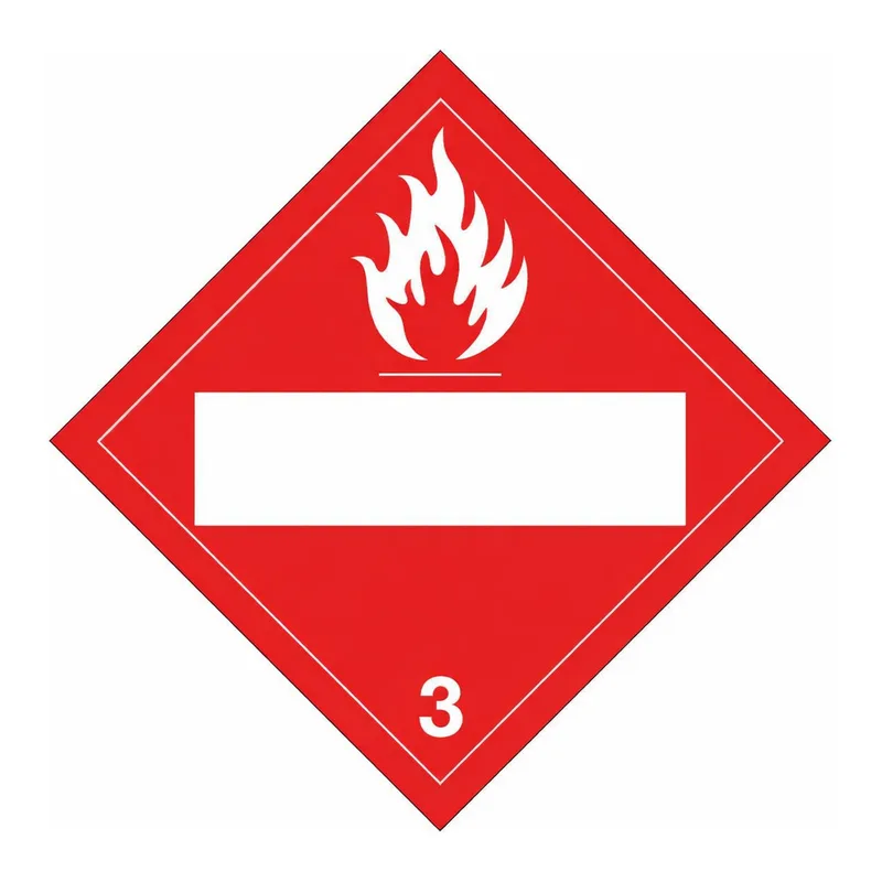 Brady Flammable 3 Sign