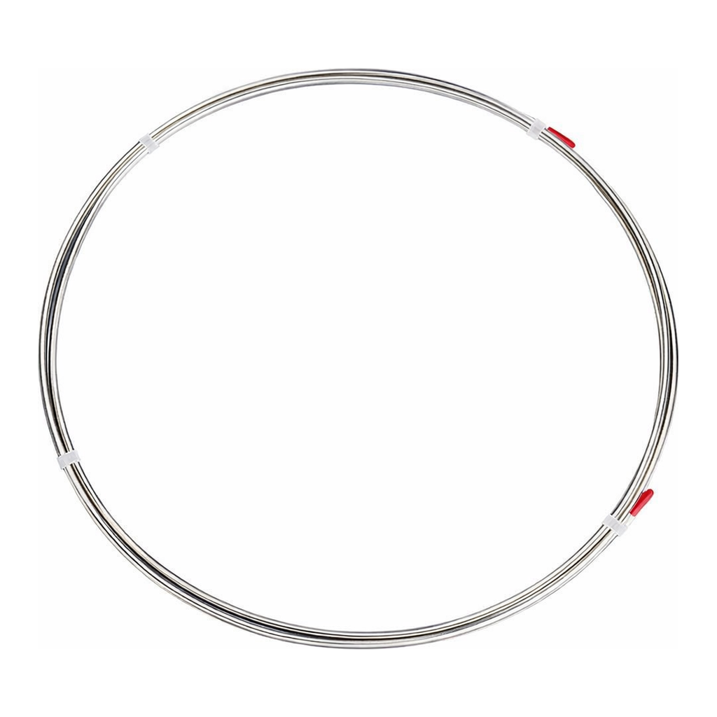 Restek Tubing, Stainless Steel, 304SS Rinsed and Cleaned 1/8in OD x 0.085in ID, 15ft Roll
