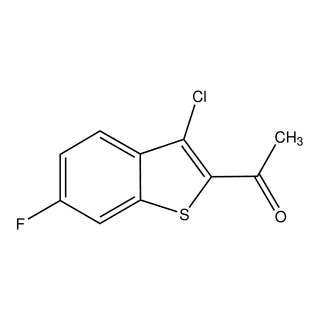 Merck 1-(3-Chloro-6-fluorobenzo[b]thiophen-2-yl)ethanone