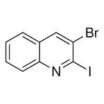 Merck 3-Bromo-2-iodoquinoline