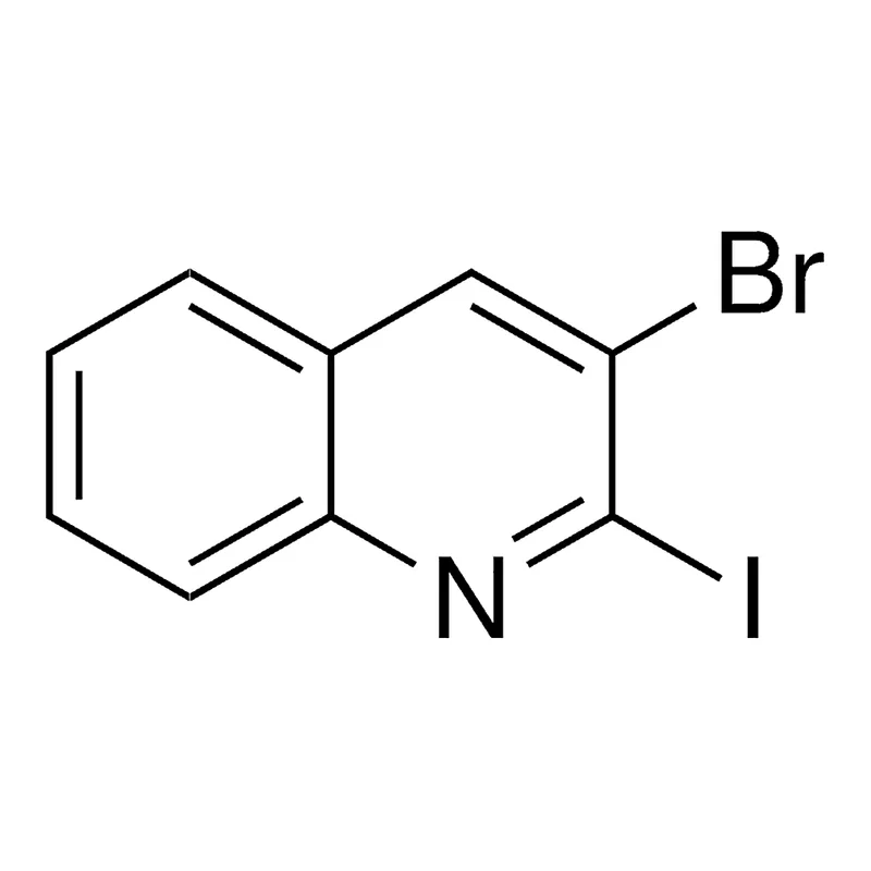 Merck 3-Bromo-2-iodoquinoline
