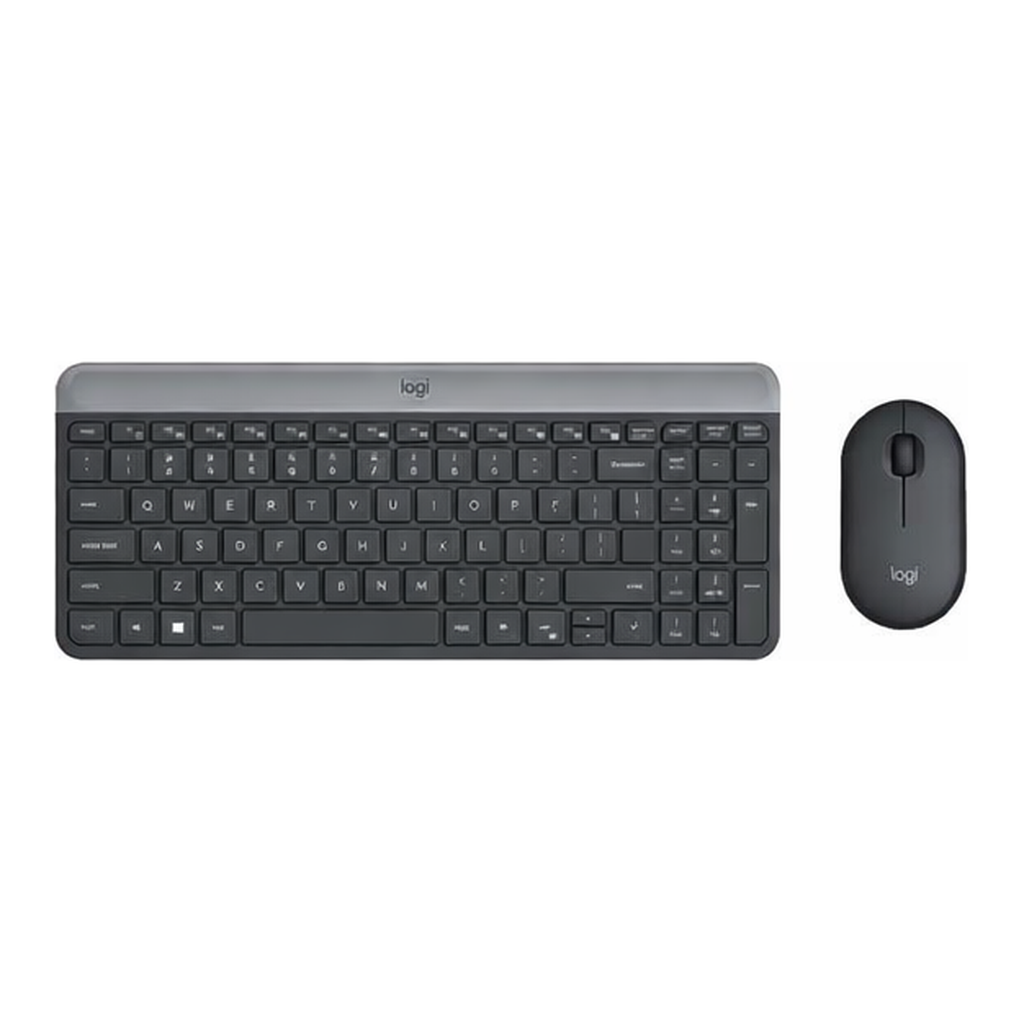 OFFICENEX 슬림 무선 콤보(MK470/블랙/Logitech)