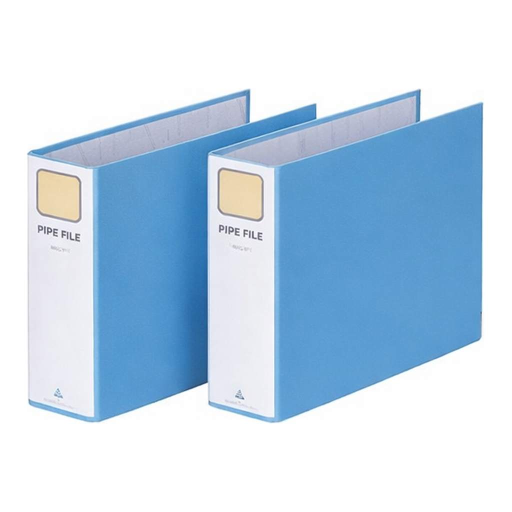 OFFICENEX 문화 A4 파이프바인더 70*80mm 군타입(B872-71/하늘)