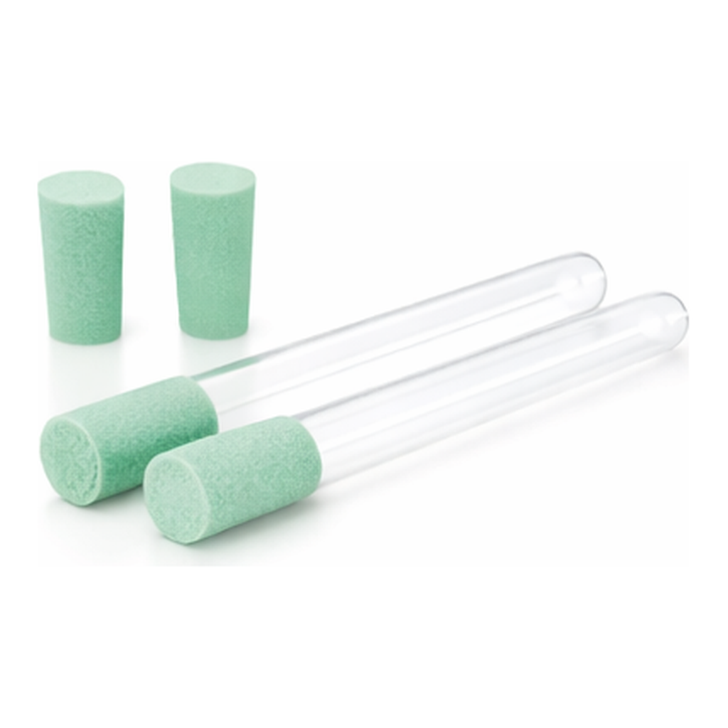 AS ONE Color Silicone Plug Green, 컬러 실리콘 마개 (녹색)