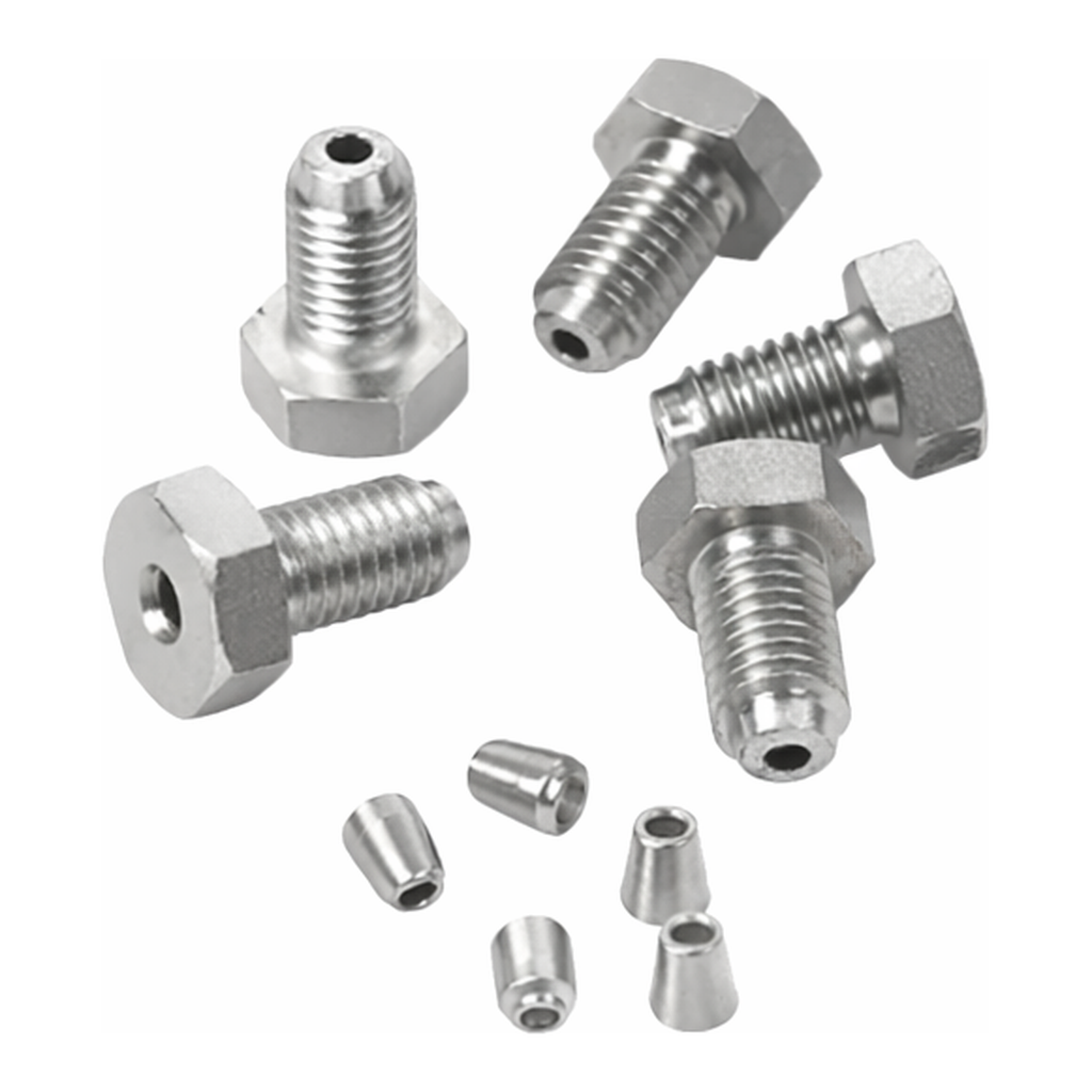 Waters Compression Screws and Ferrules, 5/pk