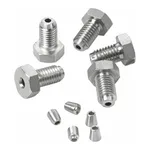 Waters Compression Screws and Ferrules, 5/pk