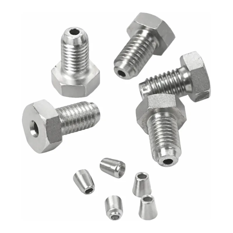 Waters Compression Screws and Ferrules, 5/pk