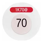 AS ONE THERMOPIT 1K@/1KC@ (Irreversible) (One-temperature Display), 서모피트 1K@/1KC@ (비가역성)(1온 표시)