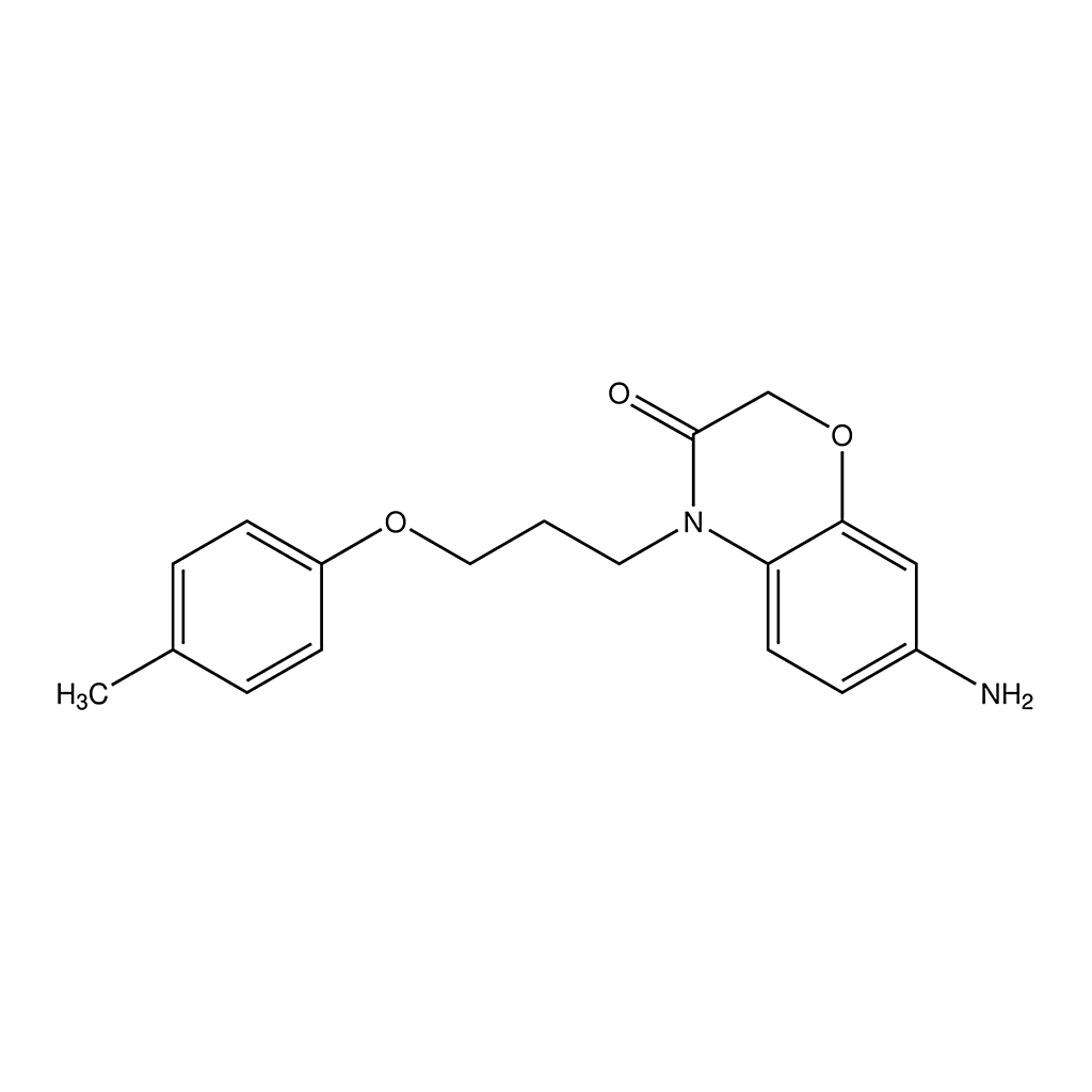 Merck 7-Amino-4-(3-(p-tolyloxy)propyl)-2H-benzo[b][1,4]oxazin-3(4H)-one