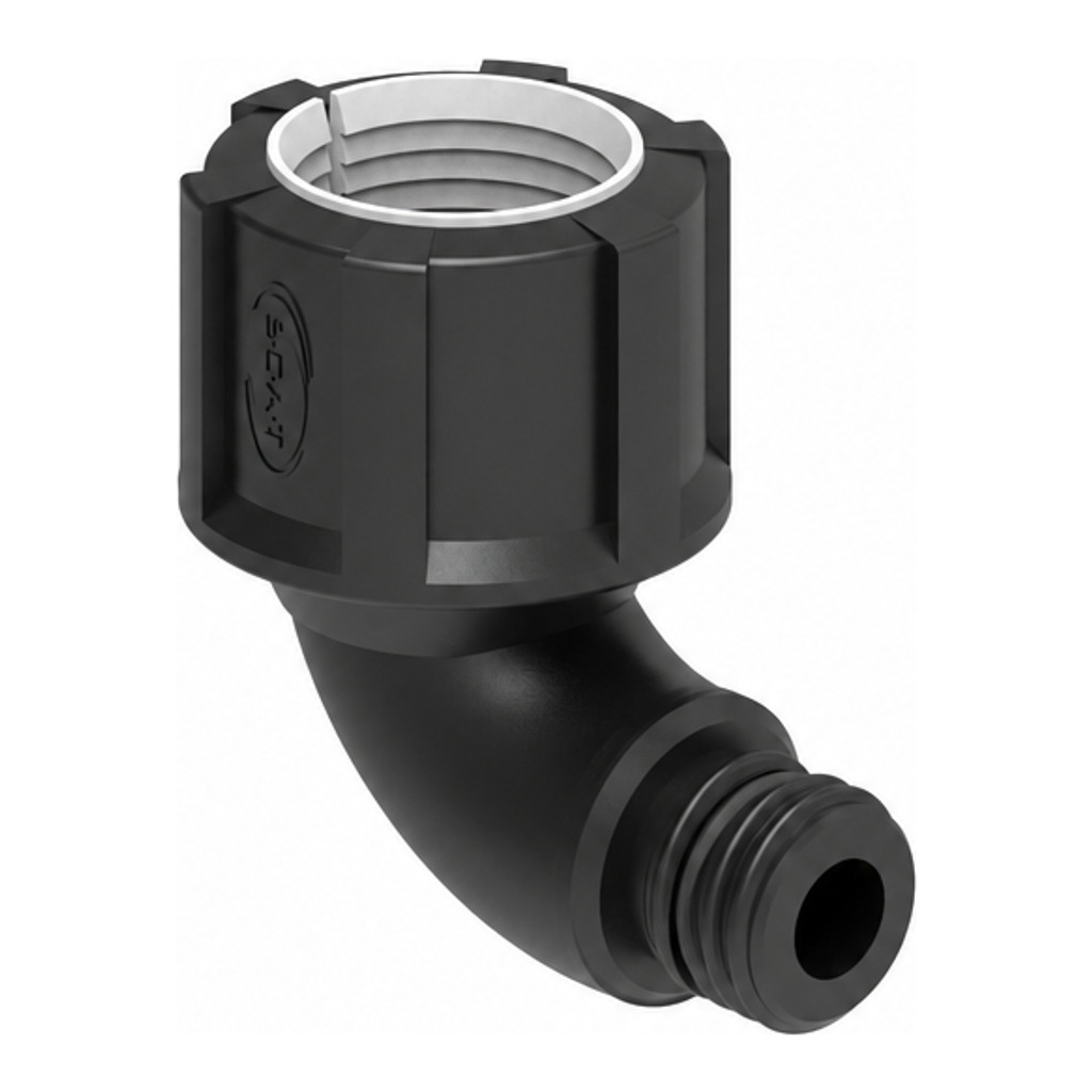 Elbow piece, (ID) 32 mm to GL25 (m)