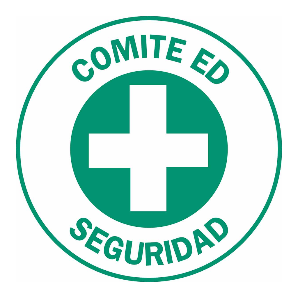 Brady COMITE ED SEGURIDAD Hard Hat Labels
