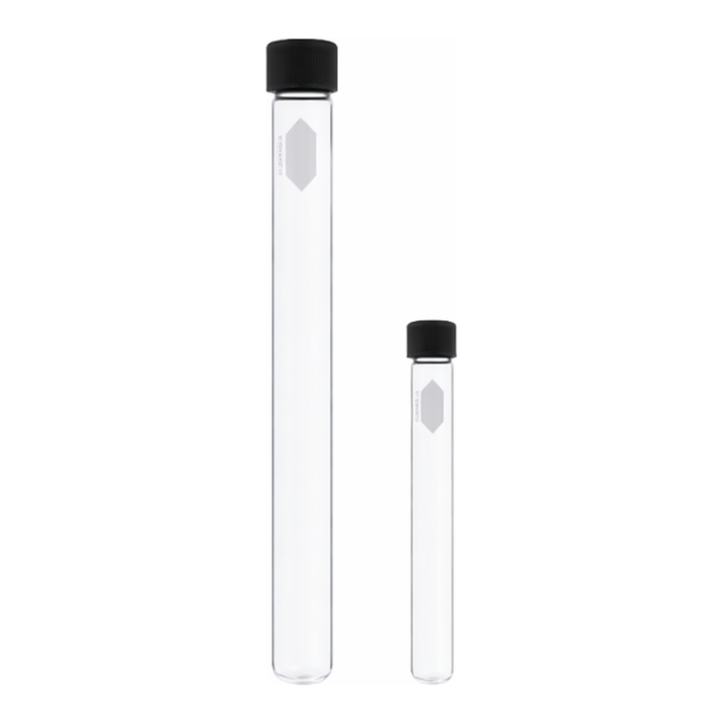 Lklab Korea Reusable Screw Thread Culture Tube with Cap, Kimble® / 스크류 캡 컬쳐 튜브