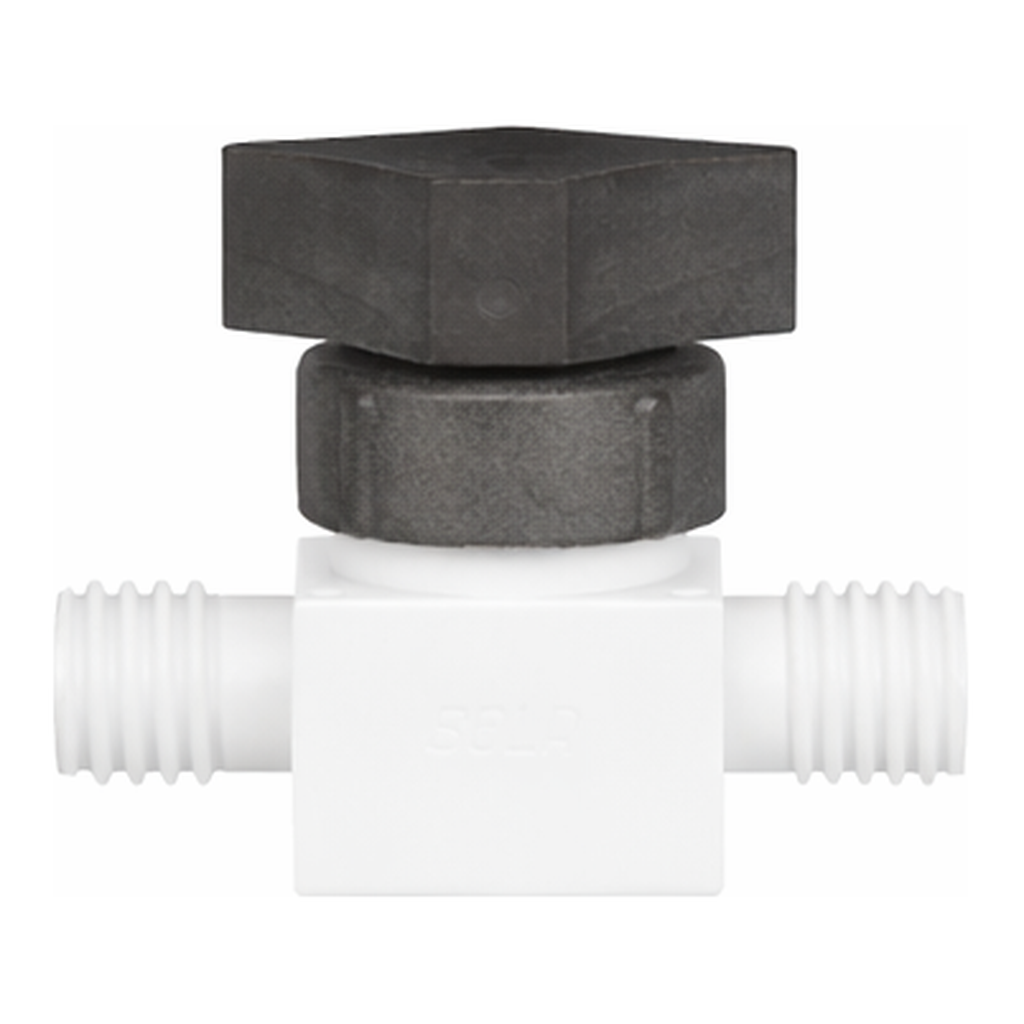 Lklab Korea PTFE GL Ball Valve / PTFE 테프론 GL 스크류 볼 밸브