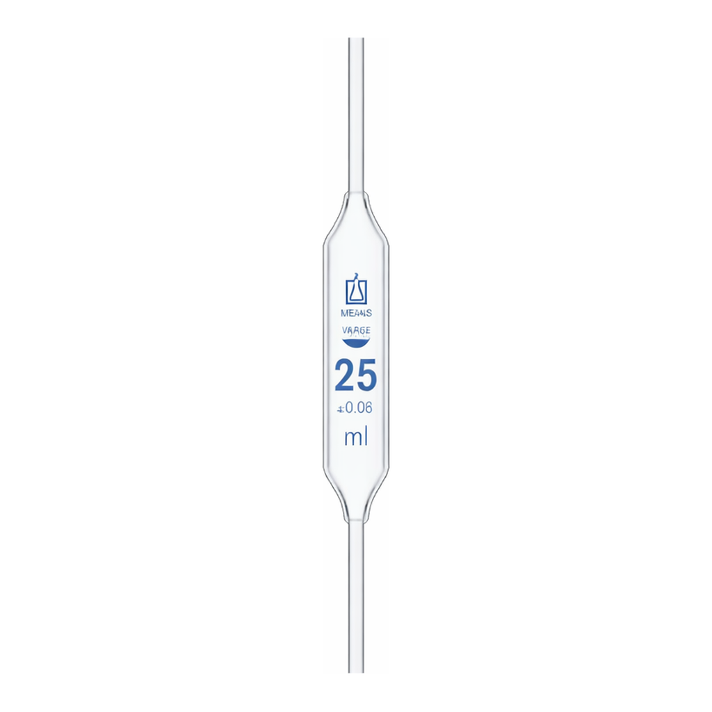 Lklab Korea Volumetric Pipet, Bulb Pipet / 홀 피펫, USP, Class AS, One Mark