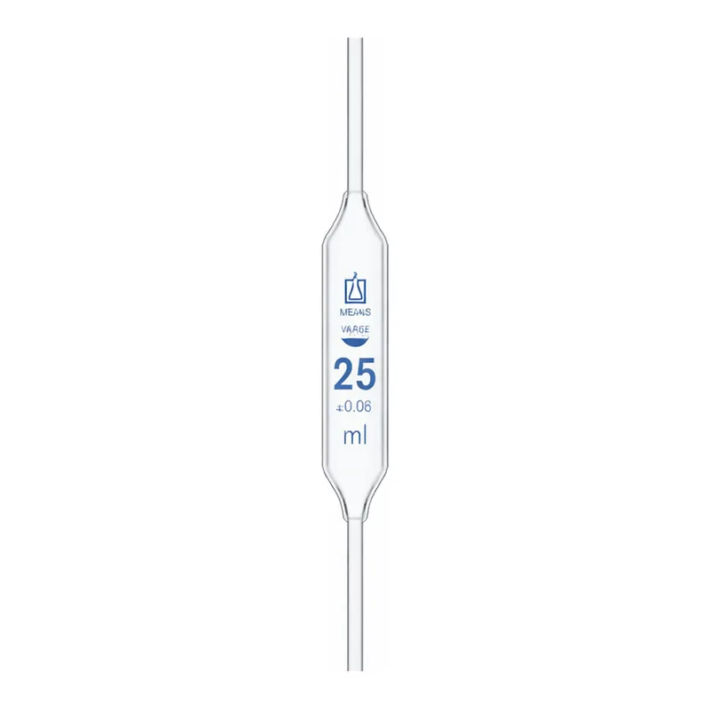 Lklab Korea Volumetric Pipet, Bulb Pipet / 홀 피펫, USP, Class AS, One Mark