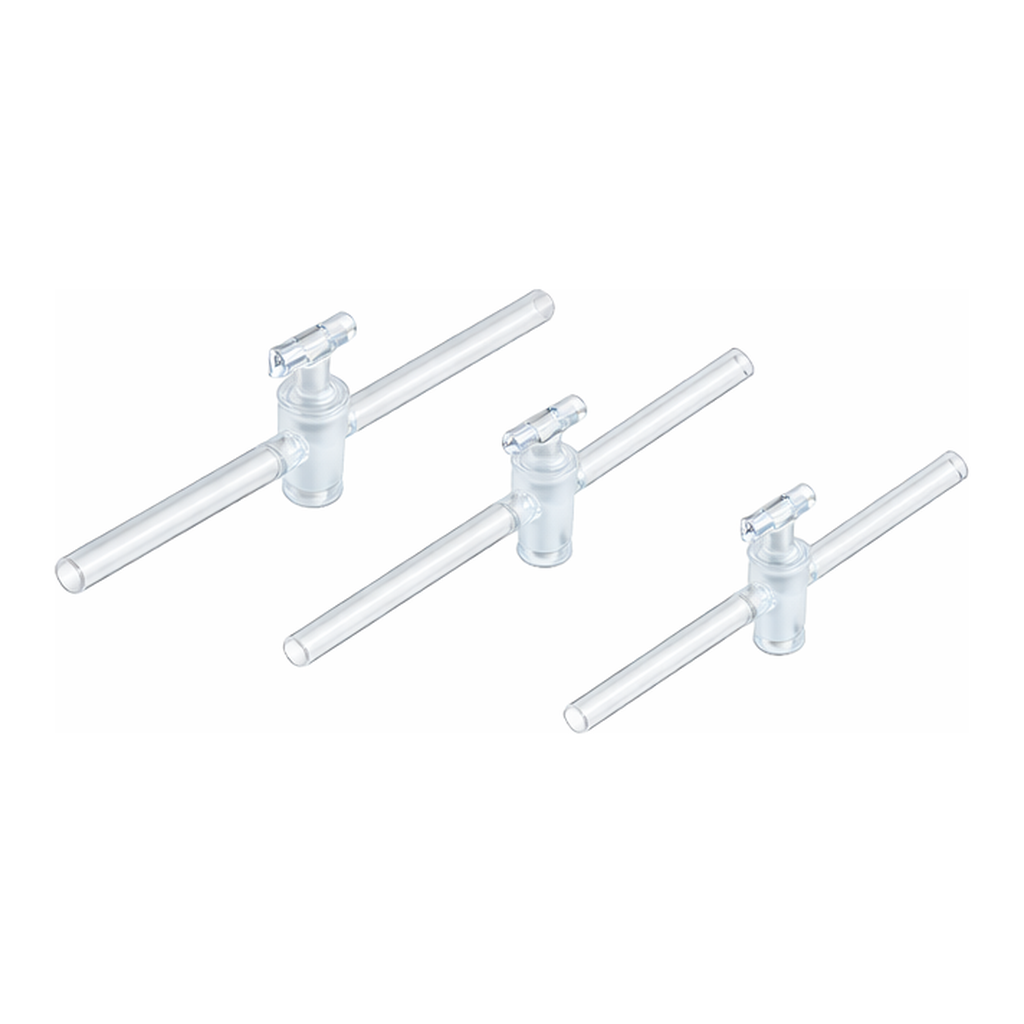 Lklab Korea Fused Quartz Stopcock / 석영 유리 스탑 콕크