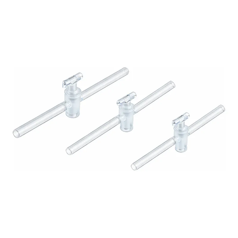 Lklab Korea Fused Quartz Stopcock / 석영 유리 스탑 콕크