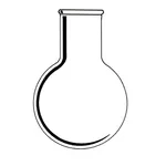 Lklab Korea Blank Round Bottom Flask / 초자 가공용 환저 플라스크, LukeGL®
