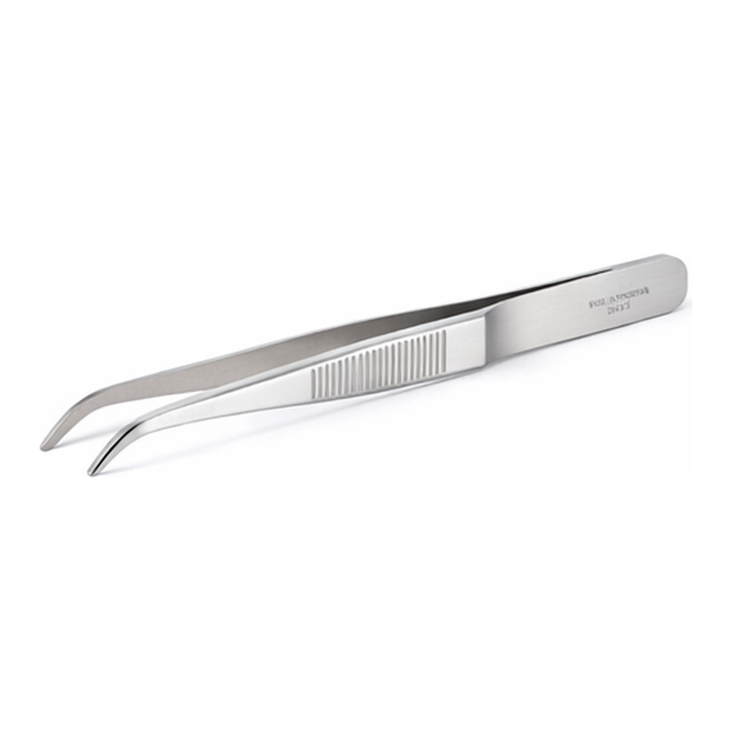 Lklab Korea Curved Forcep, Blunt-tip / 곡형 뭉툭한 핀셋