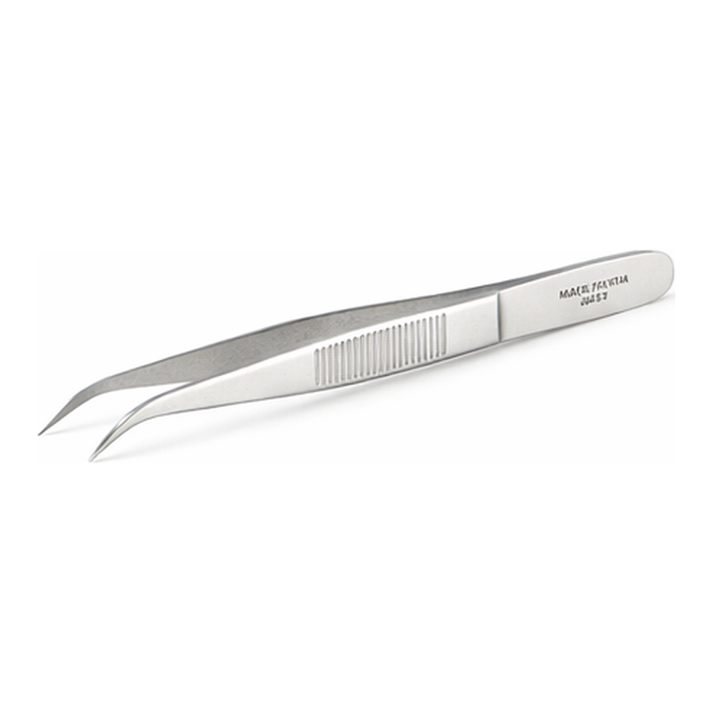 Lklab Korea Curved Forcep, Sharp-tip / 곡형 뾰족한 핀셋