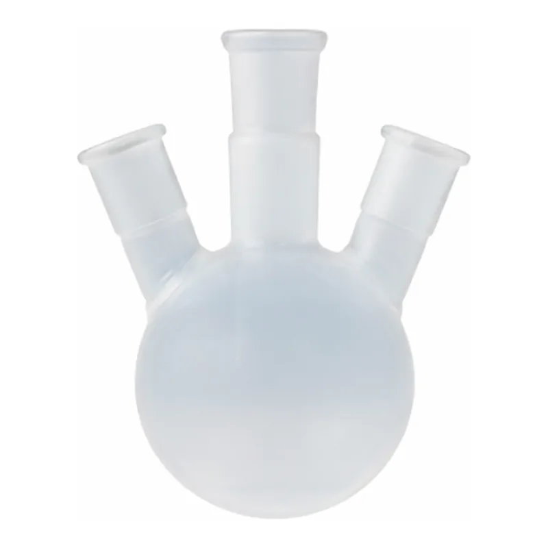 Lklab Korea PFA 3-Neck Round Bottom Flask / 테프론 3구 환저 플라스크, ST 29/32