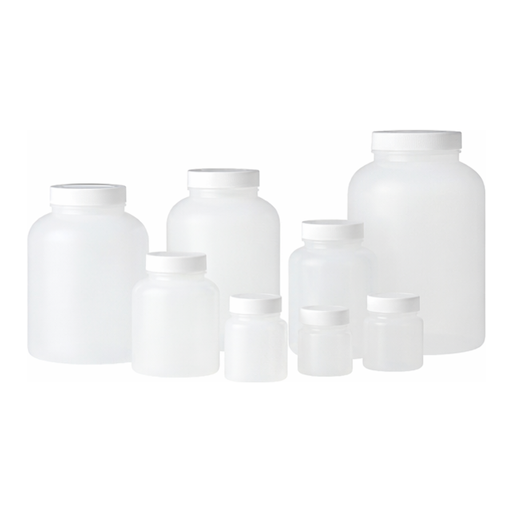 Lklab Korea Wide Mouth Round Bottle, HDPE / HDPE 라운드 광구병