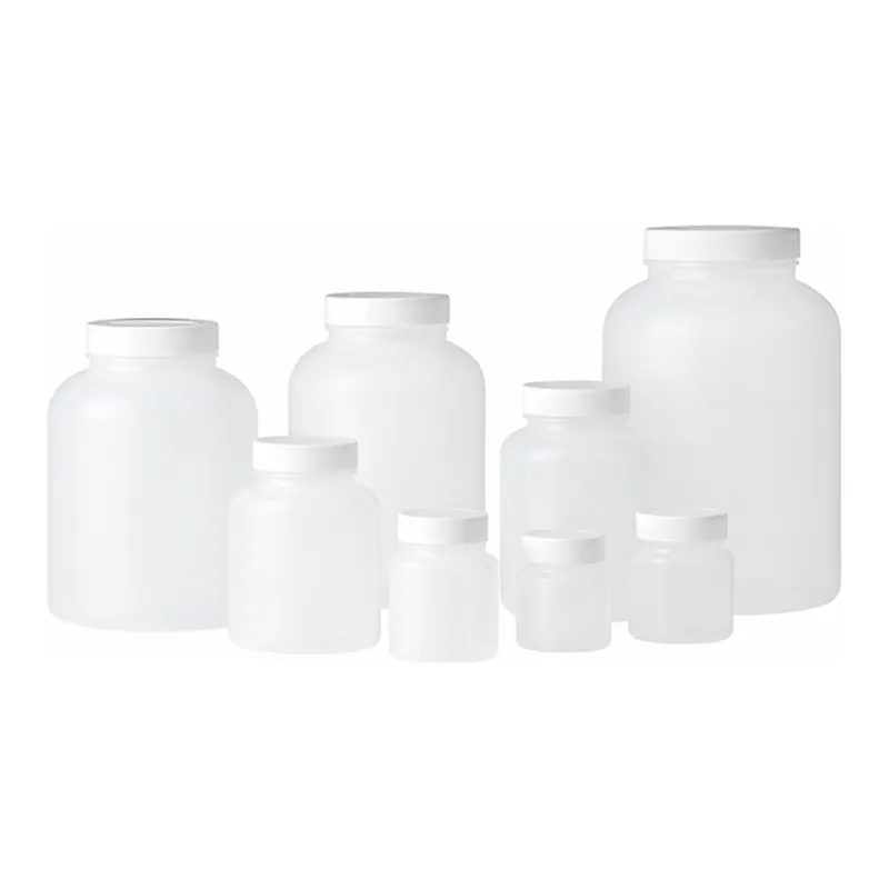 Lklab Korea Wide Mouth Round Bottle, HDPE / HDPE 라운드 광구병
