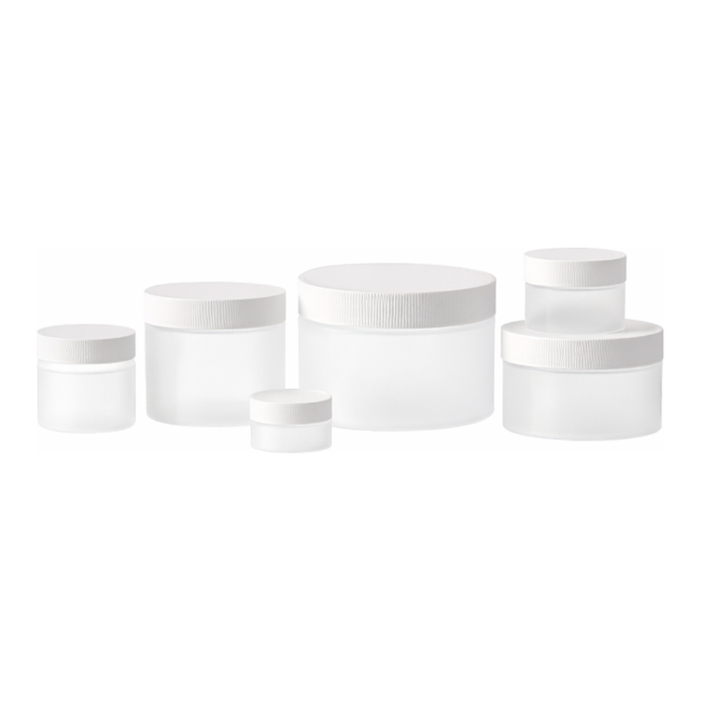 Lklab Korea Straight Side Round Bottle / Jar, PP / PP 단형 대 광구병 / 쟈