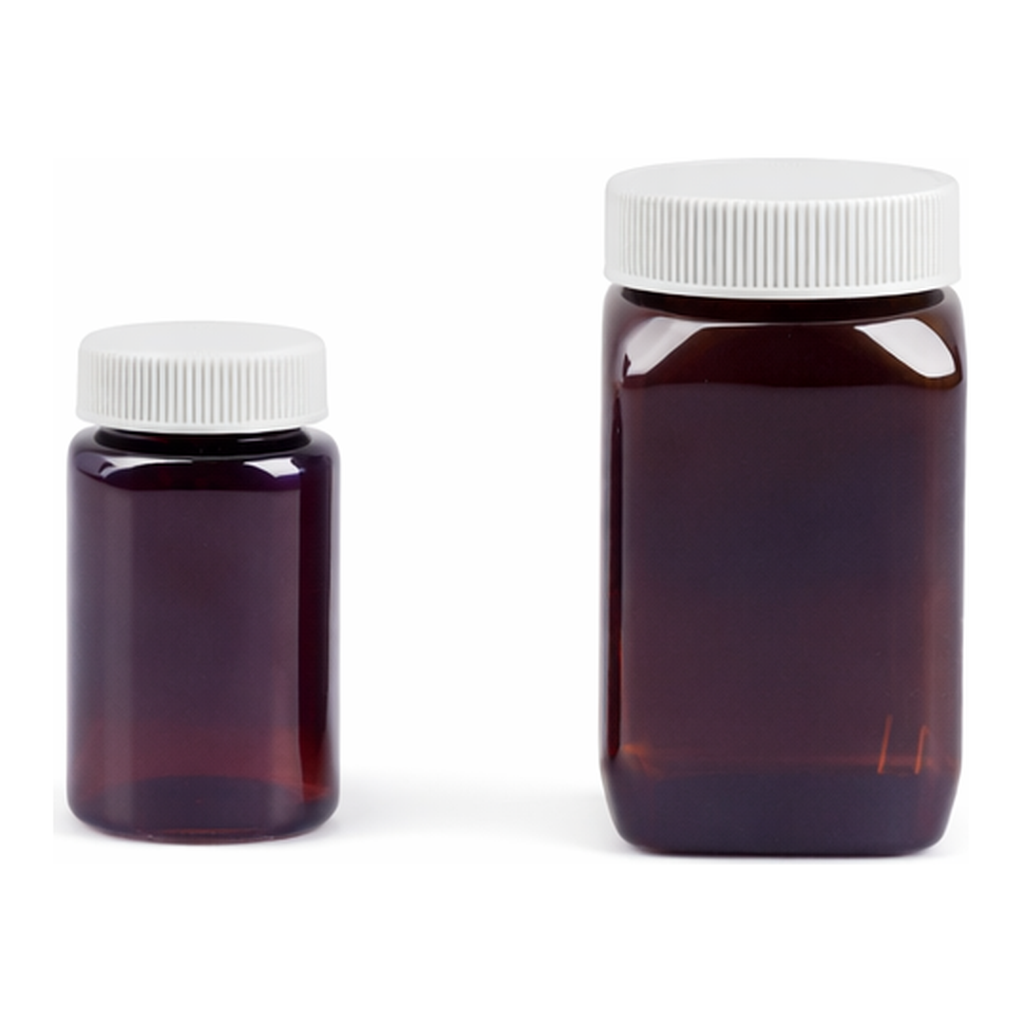 Lklab Korea PET Bottle, Amber / 보급형 갈색 PET 병