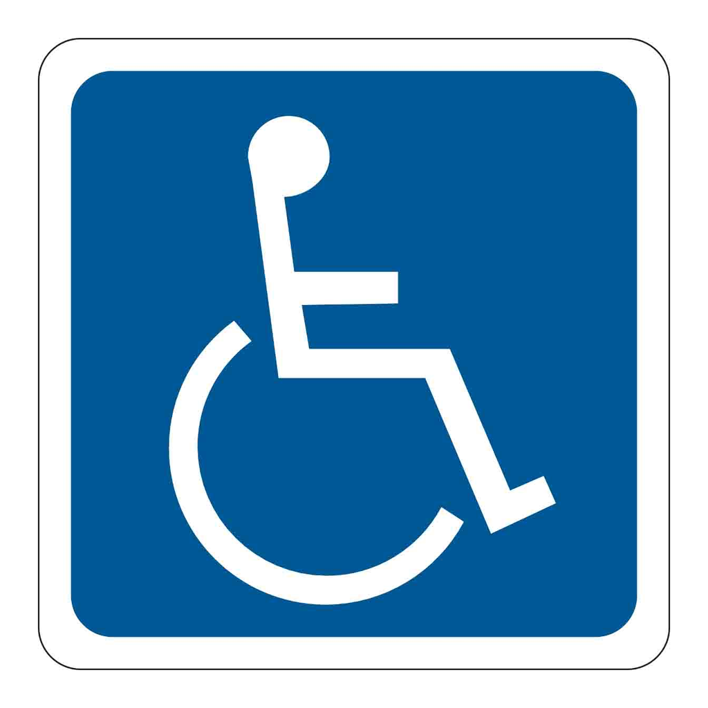 Brady Handicapped Picto Sign