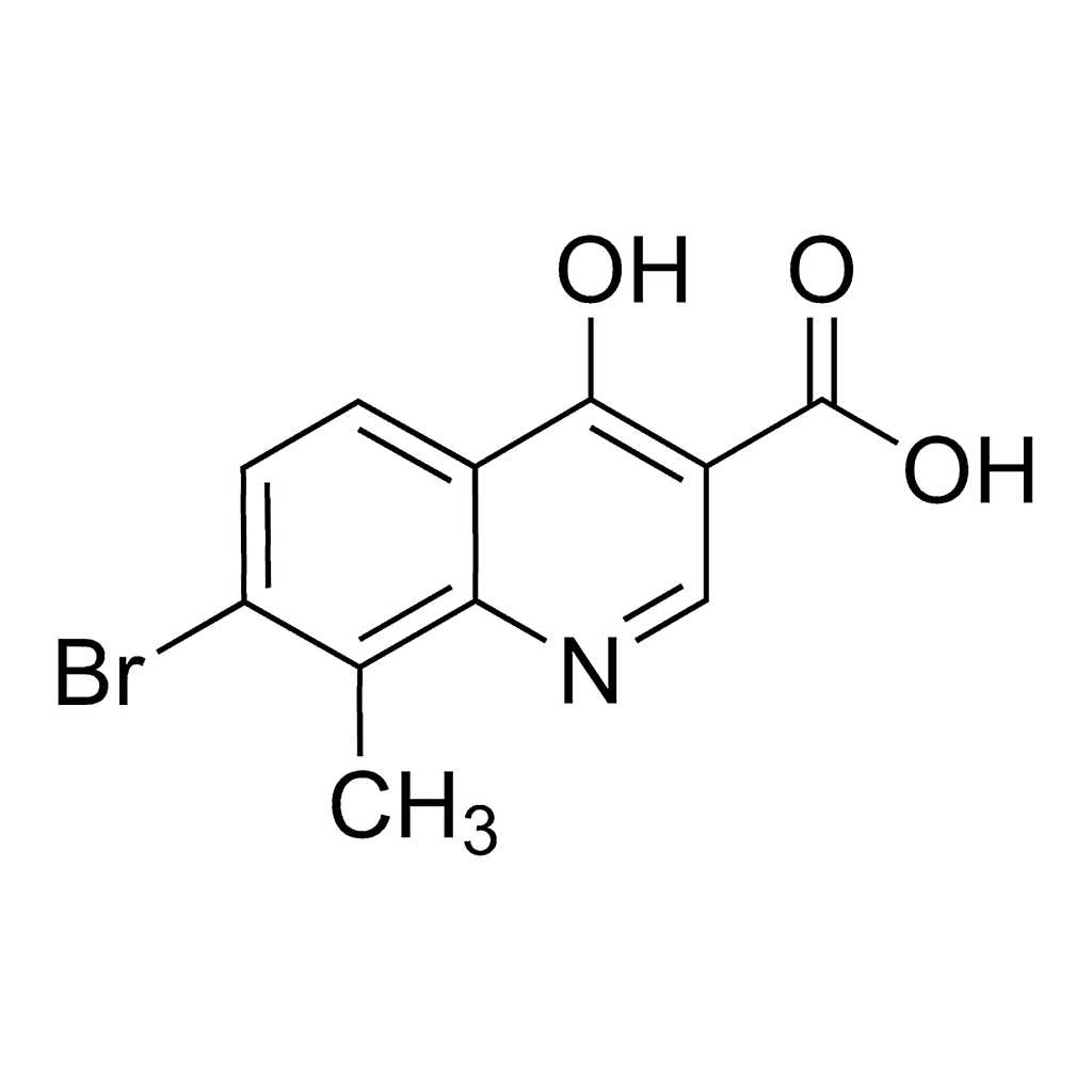 Merck 7-Bromo-4-hydroxy-8-methylquinoline-3-carboxylic acid