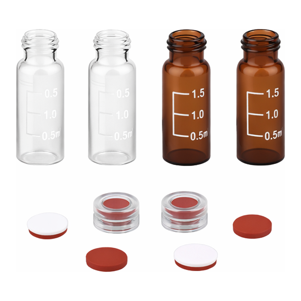 SciLab 11mm 2 ㎖ Snaptop Vials with Septa lined PP Caps
