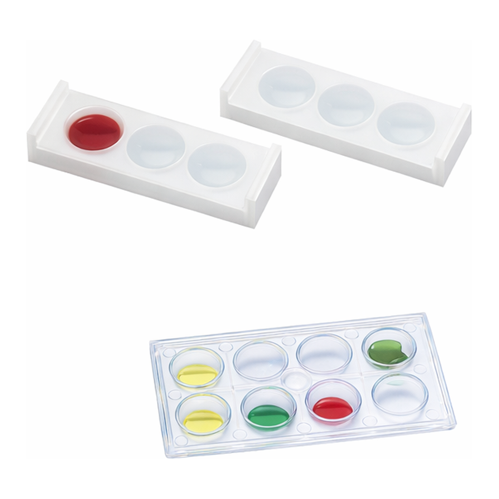 KARTELL PE/PS Colorimetric 3cell Tray and 8 cell Tray