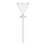 SciLab DURAN glass Stopcock Funnel