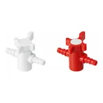 Burkle PP and High-Temp PVDF 2- & 3-Way Stopcock