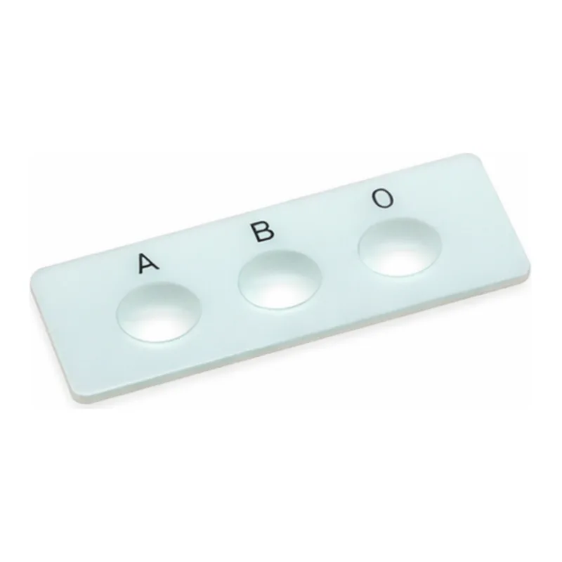 HEINZ HERENZ Blood Determination Slide Glass