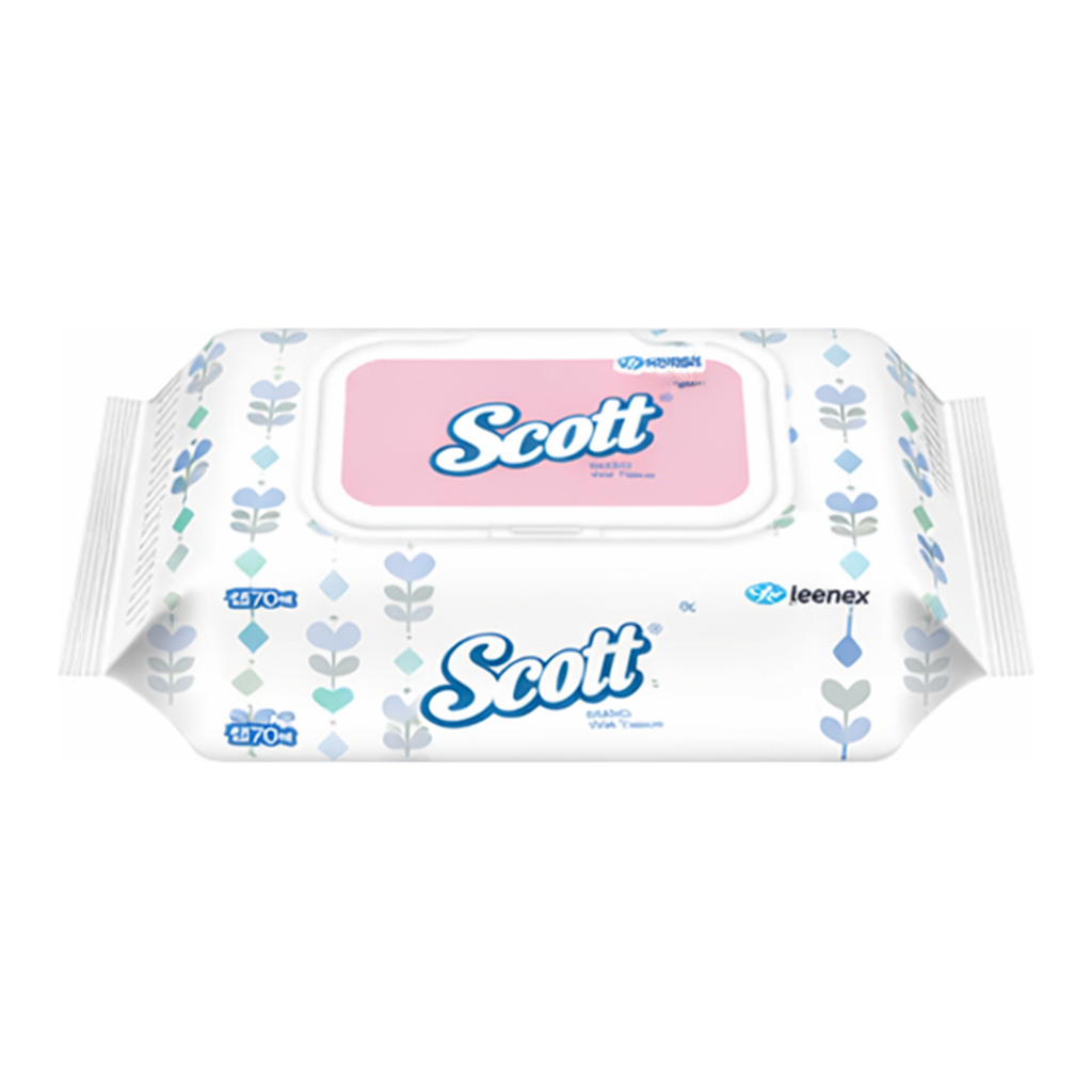 Scott 저자극 물티슈 Hypoallergenic Wet Tissue