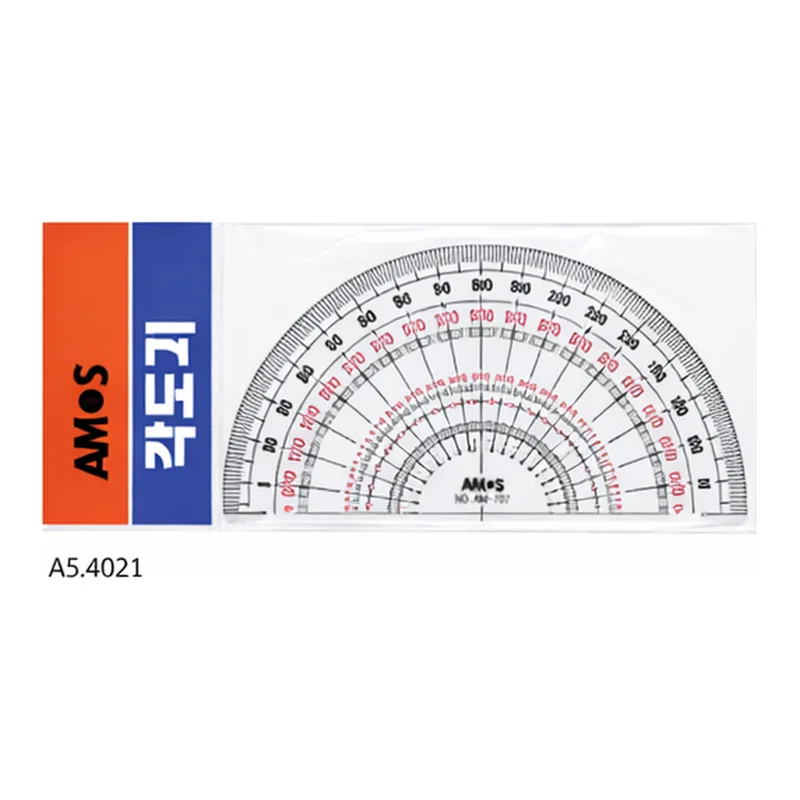 Amos 각도기 Protractor 130mm Thick-2mm