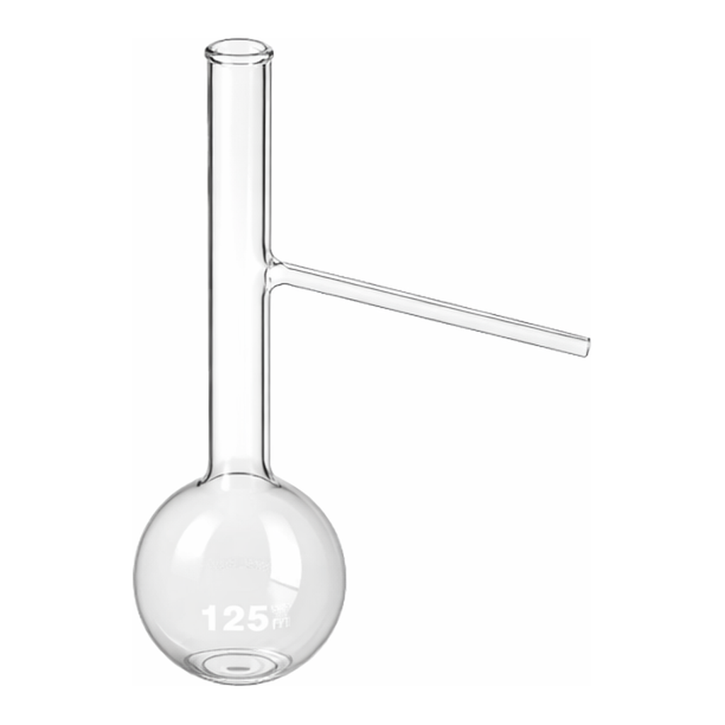 Glassco 증류 플라스크 125㎖ ASTM Distilling Flask
